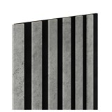Dekorační panely SLIM loft 3D lamely na filcovém podkladu 270 x 30 cm