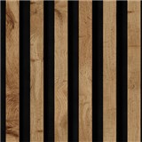 Dekorační panely wotan 3D lamely na filcovém podkladu 30 x 30 cm