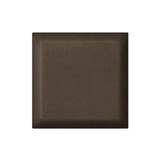 Čalouněný panel SOFTLINE 30 x 30 cm hnědý