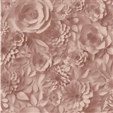 Vliesové tapety na zeď Pint Walls květy tmavě růžové - POSLEDNÍ KUSY