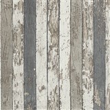 Vliesové tapety na zeď Wood´n Stone dřevěné latě hnědé, šedé, bílé POSLEDNÍ KUSY