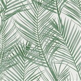 Vliesové tapety na zeď Attractive2 palmové listy zelené