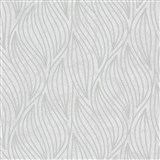 Vliesové tapety IMPOL Carat 2 listy stříbrné na bílém podkladu - POSLEDNÍ KUSY