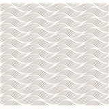Dekorativní obklad na stěnu Ceramics Wave šedý šířka 67,5 cm x 20 m