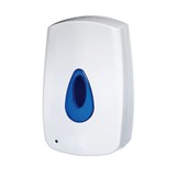 Bezkontaktní automatický dávkovač tekutého mýdla MERIDA AUTOMATIC - na dolévání, 1litr, bílý - AKCE