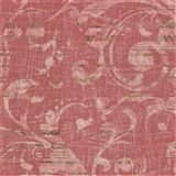 Vliesové tapety na zeď La Veneziana - barokní vzor červeno-růžový - POSLEDNÍ KUSY
