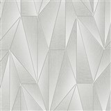Vliesové tapety na zeď IMPOL Art-Deco šedé se stříbrnými konturami - POSLEDNÍ KUSY