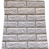 Samolepící tapety klinker tmavě šedý obklad s hnědou spárou 45 cm x 10 m