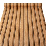 Samolepící tapety dřevěné lamely hnědé 45 cm x 10 m - POSLEDNÍ METRY