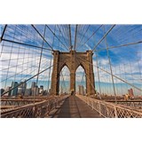 Vliesové fototapety Brooklyn Bridge rozměr 375 cm x 250 cm