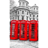 Vliesové fototapety Londýn rozměr 150 cm x 250 cm