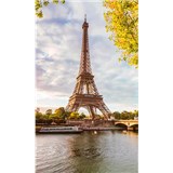 Vliesové fototapety Eiffelova věž rozměr 150 cm x 250 cm