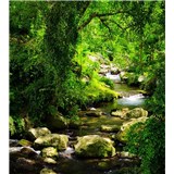 Vliesové fototapety potok rozměr 225 cm x 250 cm - POSLEDNÍ KUSY