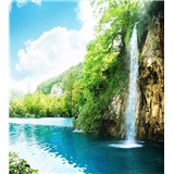 Vliesové fototapety odpočinek v lese rozměr 225 cm x 250 cm - POSLEDNÍ KUSY