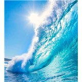 Vliesové fototapety mořské vlny rozměr 225 cm x 250 cm