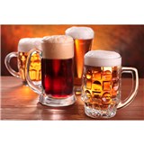 Vliesové fototapety pivo rozměr 375 cm x 250 cm