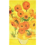Vliesové fototapety slunečnice - Vincent Van Gogh rozměr 150 cm x 250 cm