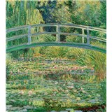 Vliesové fototapety Water lily pond - Calude Oskar Monet rozměr 225 cm x 250 cm - POSLEDNÍ KUSY