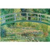 Vliesové fototapety Water lily pond - Calude Oskar Monet rozměr 375 cm x 250 cm