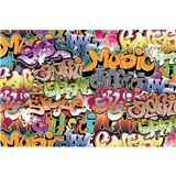 Vliesové fototapety graffiti rozměr 375 cm x 250 cm