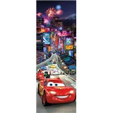 Fototapeta Disney Cars Mc Queen Tokyo rozměr 73 cm x 202 cm  - POSLEDNÍ KUS