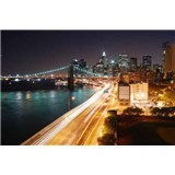 Vliesové fototapety Brooklyn Bridge rozměr 368 cm x 254 cm - POSLEDNÍ KUS