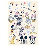 Samolepky na zeď Disney Mickey - Love Love Love 50 cm x 70 cm