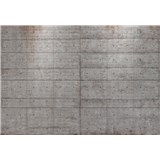 Fototapety betonová stěna Concrete Blocks rozměr 368 cm x 254 cm - POSLEDNÍ KUSY