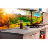 Samolepící tapety za kuchyňskou linku louka rozměr 180 cm x 60 cm - POSLEDNÍ KUSY