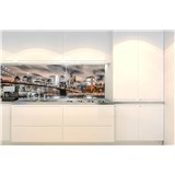 Samolepící tapety za kuchyňskou linku noční Manhattan rozměr 260 cm x 60 cm