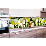 Samolepící tapety za kuchyňskou linku tulipány rozměr 260 cm x 60 cm - POSLEDNÍ KUSY