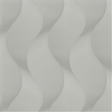 Luxusní vliesové tapety na zeď Colani Legend vlny světle šedé