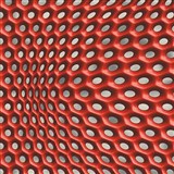 Vliesové tapety na zeď Harmony Mac Stopa moderní 3D vzor červený - POSLEDNÍ KUSY