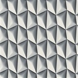 Vliesové tapety na zeď Harmony Mac Stopa 3D vzor tmavě šedý - POSLEDNÍ KUSY
