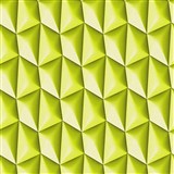 Vliesové tapety na zeď Harmony Mac Stopa 3D vzor zelený - POSLEDNÍ KUSY