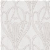 Vliesové tapety IMPOL Mata Hari Art-Deco bílo-stříbrné