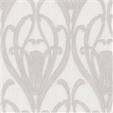 Vliesové tapety IMPOL Mata Hari Art-Deco krémovo-šedé
