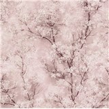 Vliesové tapety na zeď IMPOL New Wall florální vzor růžový - POSLEDNÍ KUS