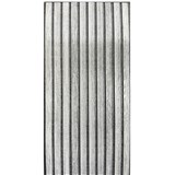 Samolepící PVC 3D panely rozměr 60 x 30 cm, lamely šedé