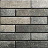 Samolepící PVC 3D panely rozměr 30 x 30 cm, cihla šedá s černou spárou - POSLEDNÍ KUSY