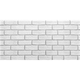 Samolepící pěnové 3D panely rozměr 60 x 30 cm, cihla šedá s šedou spárou - POSLEDNÍ KUSY