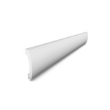 Podlahová lišta soklová EXCLUSIVE W-14, 200 x 1,5 x 7 cm