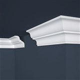 Nástěnná dekorativní lišta XPS E-10 rozměr 2000x80x87mm AKCE