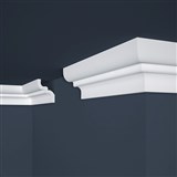 Nástěnná dekorativní lišta XPS E-9 rozměr 2000x62x80mm