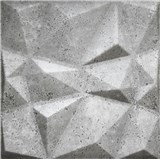 Stropní panely 3D XPS DIAMANT BETON šedý 50 x 50 cm