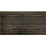 Obkladové panely 3D XPS dřevěný obklad zlato-černý rozměr 100 x 50 cm