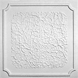 Stropní panely 3D EPS ANTIK S bílý rozměr 50 x 50 cm