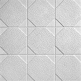 Stropní panely 3D EPS OKTA S bílý rozměr 50 x 50 cm