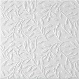 Stropní panely 3D XPS FLORAL Z bílý rozměr 50 x 50 cm