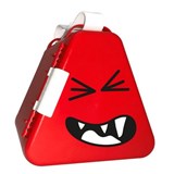 Přenosný box na hračky Trunki TeeBee – červený, rozměr 16,2 x 17,5 x 15 cm - POSLEDNÍ KUSY